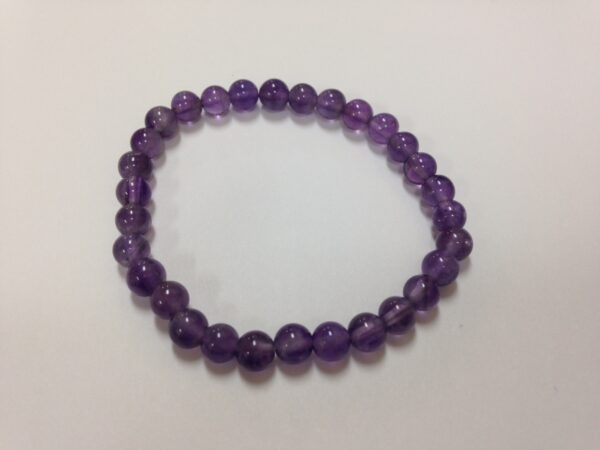 Amethyst wrist mala meditation